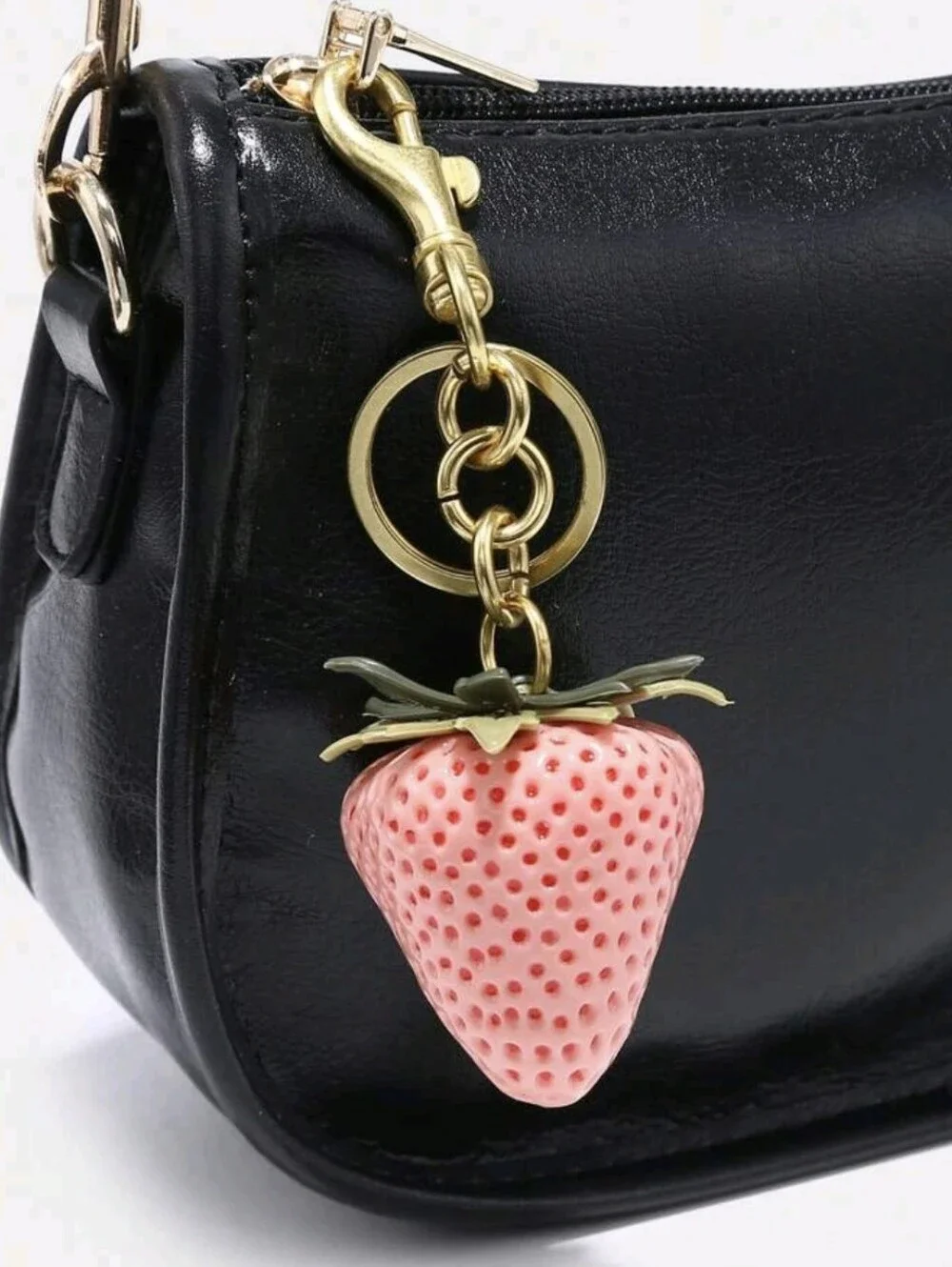 Strawberry 🍓 Bag Charm/ Keychain NEW